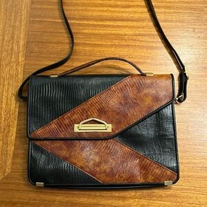 Vintage Roche Leather Ventura Bag
